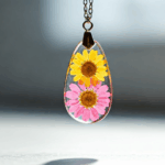 pendentif floral